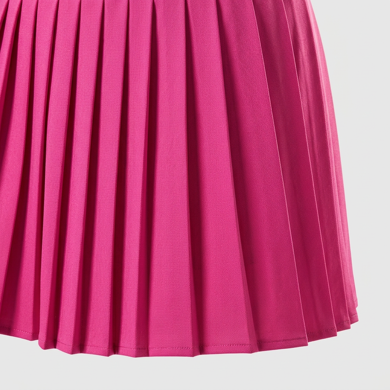 Defined pleats