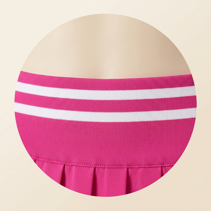 Striped waistband